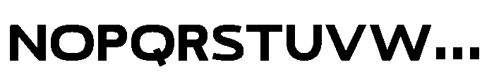 JH Arapis pro Black Expanded Font UPPERCASE
