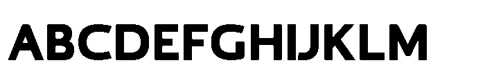 JH Arapis pro Black Font UPPERCASE