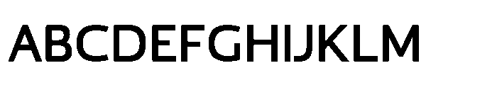 JH Arapis pro Bold Font UPPERCASE