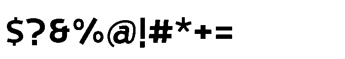 JH Arapis pro Extra Bold Font OTHER CHARS