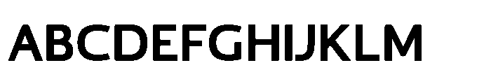 JH Arapis pro Extra Bold Font UPPERCASE