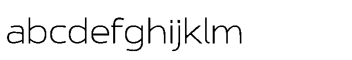 JH Arapis pro Extra Light Expanded FONT