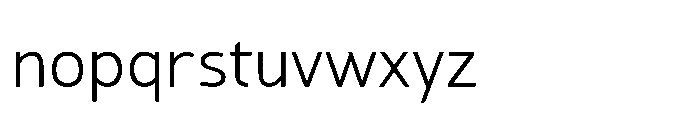 JH Arapis pro Light Condensed Font LOWERCASE