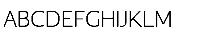 JH Arapis pro Light Font UPPERCASE
