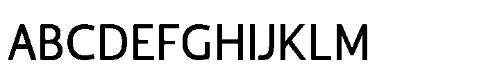 JH Arapis pro Medium Condensed Font UPPERCASE