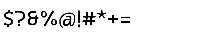JH Arapis pro Medium Font OTHER CHARS
