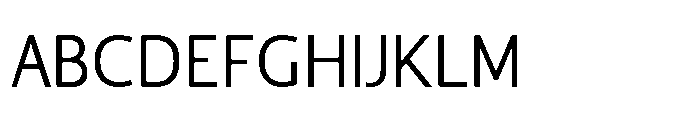 JH Arapis pro Regular Condensed Font UPPERCASE
