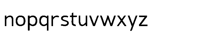 JH Arapis pro Regular Condensed Font LOWERCASE