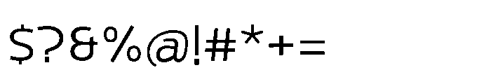 JH Arapis pro Regular Expanded Font OTHER CHARS