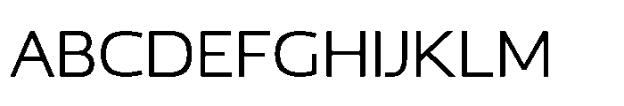 JH Arapis pro Regular Expanded Font UPPERCASE