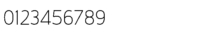 JH Arapis pro Thin Font OTHER CHARS