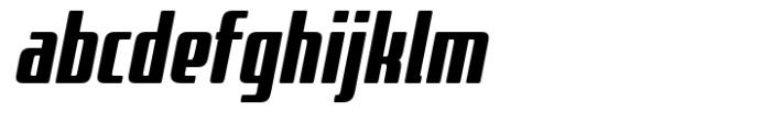 JH Flynn Bold Italic Font LOWERCASE