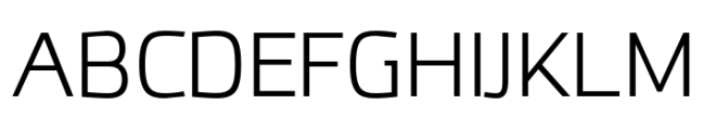 JH Oleph Light Font UPPERCASE