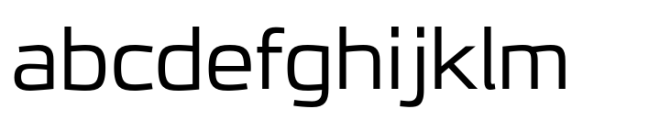 JH Oleph Regular Expanded Font LOWERCASE