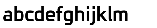 JH Oleph Semi Bold Font LOWERCASE