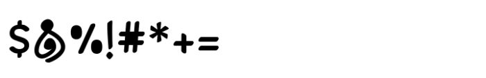 JH Ribal Bold counter Font OTHER CHARS