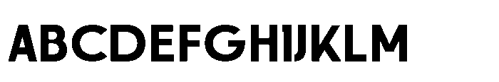 JH Riyam text Extra Bold Font UPPERCASE