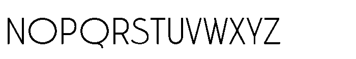 JH Riyam text Extra Light Font UPPERCASE