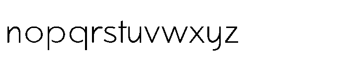 JH Riyam text Extra Light Font LOWERCASE