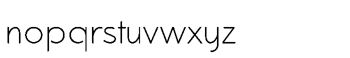 JH Riyam text Thin Font LOWERCASE