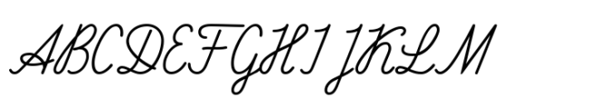 JH Zoya Cyrillic Font UPPERCASE