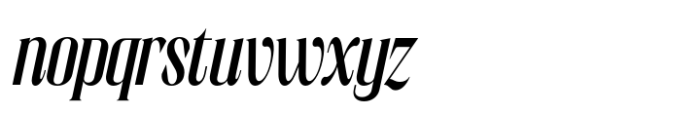 JHC Audemars Medium Italic Font LOWERCASE