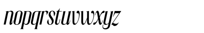 JHC Audemars Regular Italic Font LOWERCASE