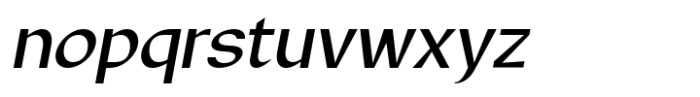 JHC Cordelius Semibold Italic Font LOWERCASE