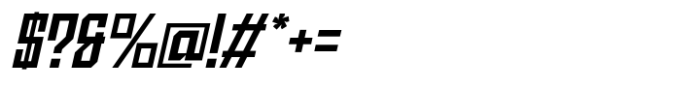 JHC Genetic Medium Italic Font OTHER CHARS