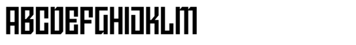 JHC Genetic Medium Font UPPERCASE