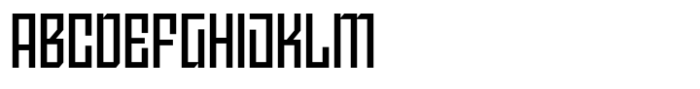 JHC Genetic Regular Font UPPERCASE