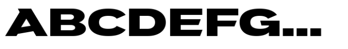 JHC Mirko Expanded Extrabold Font UPPERCASE