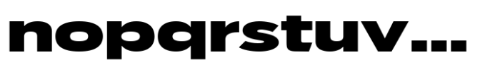 JHC Mirko Expanded Extrabold Font LOWERCASE