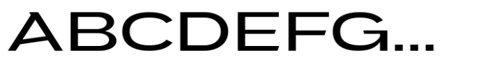 JHC Mirko Expanded Regular Font UPPERCASE