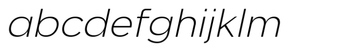 JHC Mirko Extralight Italic FONT