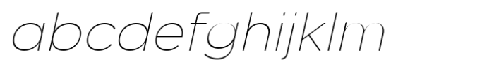 JHC Mirko Thin Italic FONT
