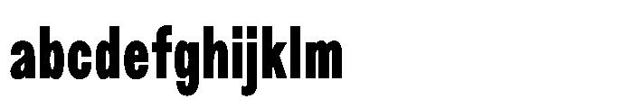 JHC Noda Condensed Black FONT