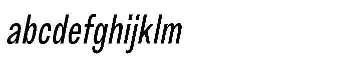 JHC Noda Condensed Medium Italic FONT