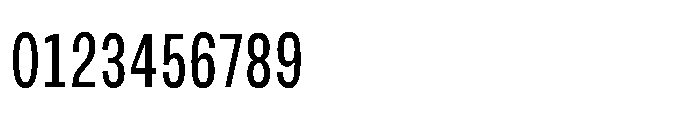 JHC Noda Condensed Medium Font OTHER CHARS