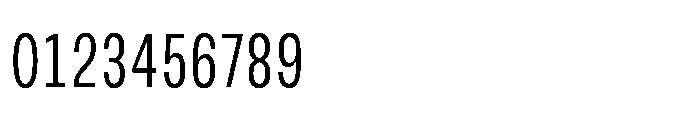 JHC Noda Condensed Regular Font OTHER CHARS