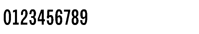 JHC Noda Condensed Semibold Font OTHER CHARS