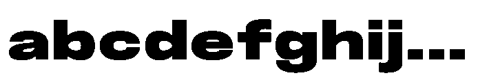 JHC Noda Expdanded Black FONT