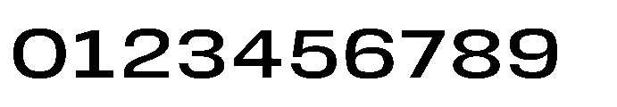 JHC Noda Expdanded Medium Font OTHER CHARS