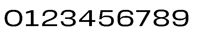 JHC Noda Expdanded Regular Font OTHER CHARS