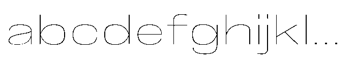 JHC Noda Expdanded Thin FONT