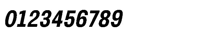JHC Noda Narrow Bold Italic Font OTHER CHARS