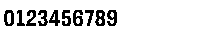 JHC Noda Narrow Bold Font OTHER CHARS