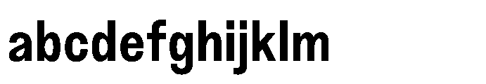 JHC Noda Narrow Bold FONT