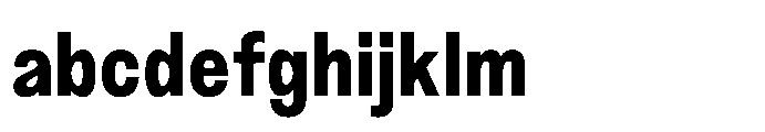 JHC Noda Narrow Extrabold FONT