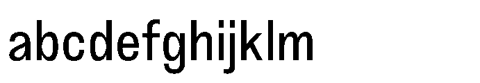 JHC Noda Narrow Medium FONT